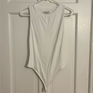 Aritzia Babaton White Bodysuit